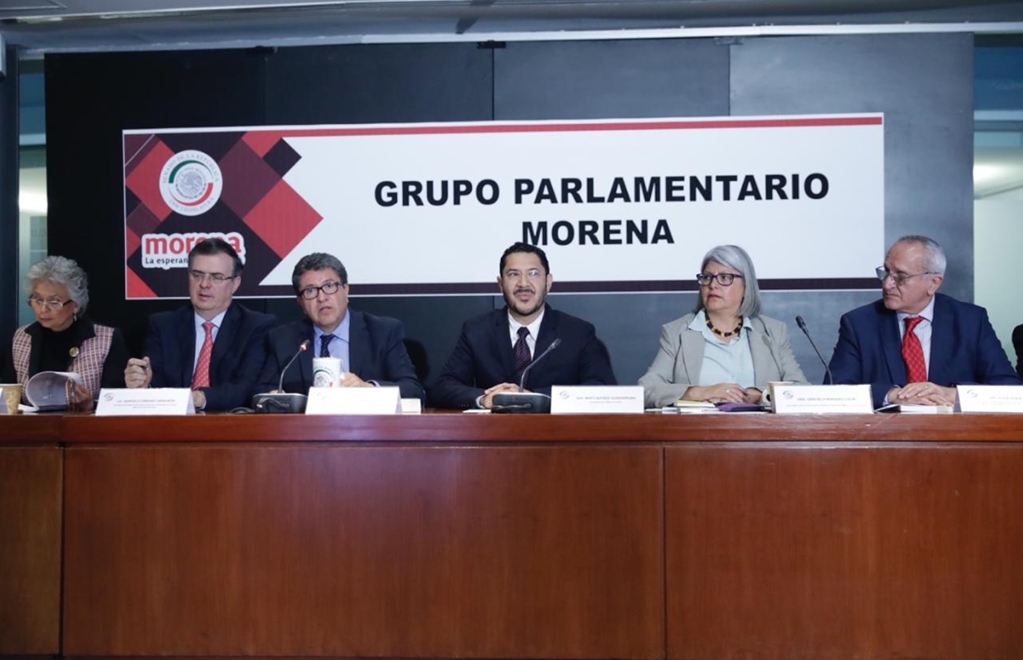 Charlan senadores de Morena con Ebrard y Seade sobre TLCAN 2.0