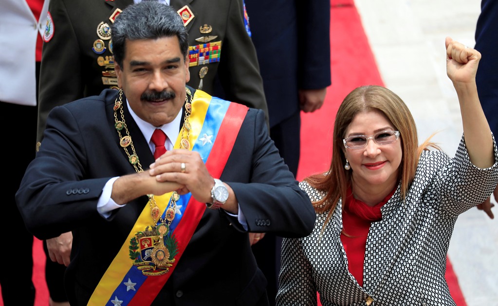 ​Maduro pide que lo “ataquen a él” tras sanciones de EU a su esposa Cilia Flores