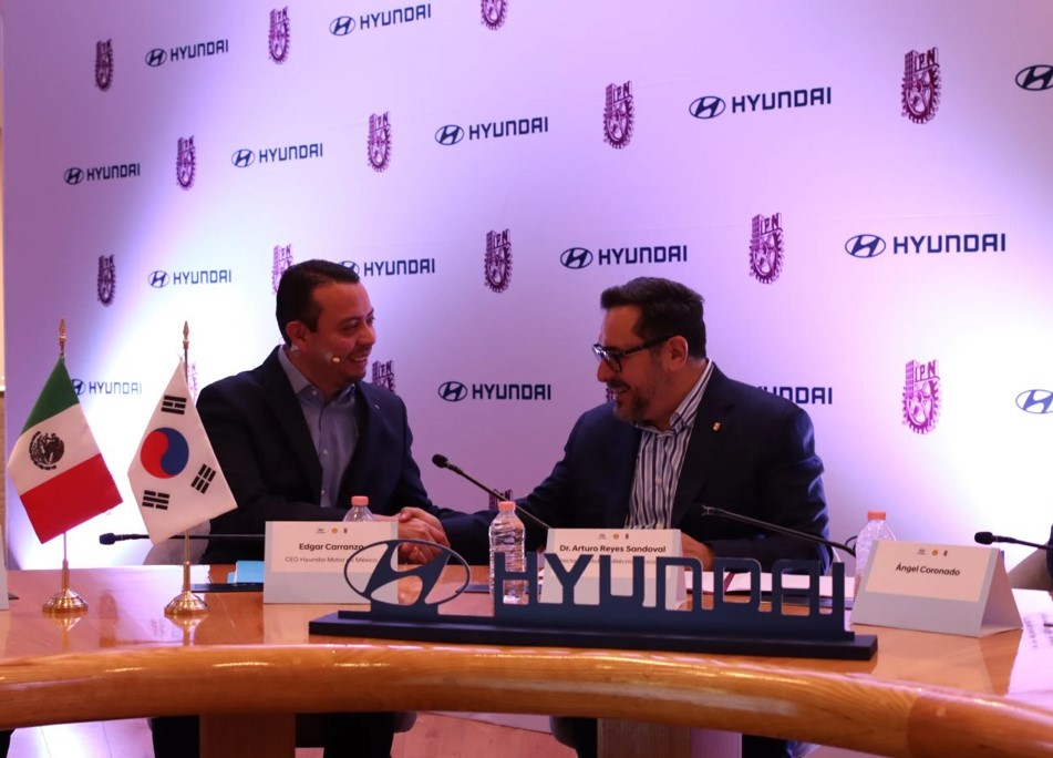 Hyundai y el Instituto Politécnico Nacional juntos para impulsar a nuevos ingenieros