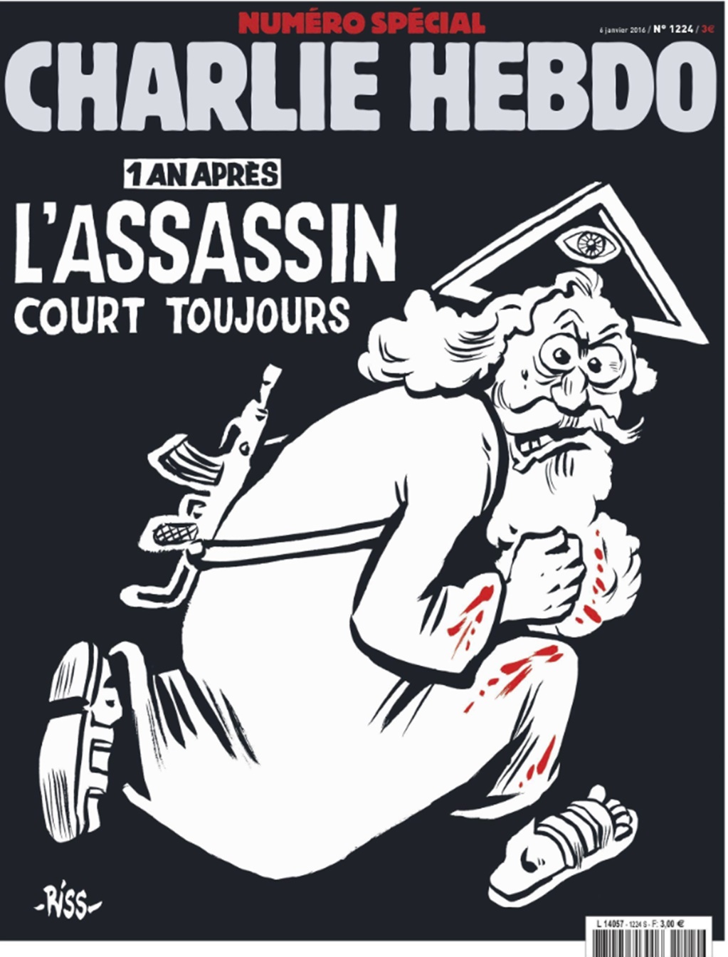 Publican número especial de Charlie Hebdo en aniversario de atentados