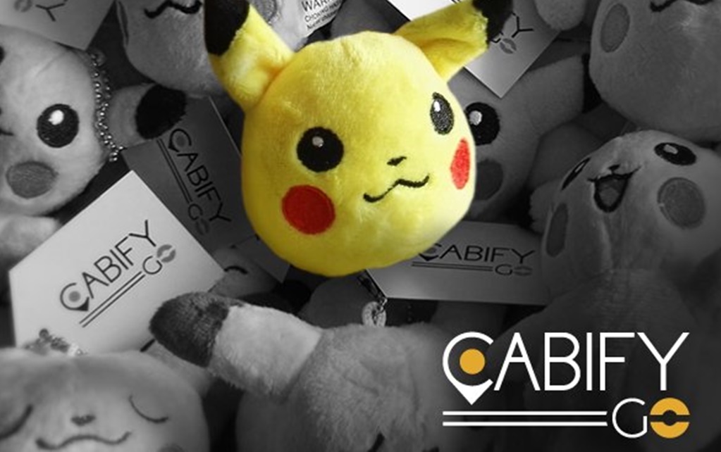 Cabify transportará a jugadores de Pokémon Go