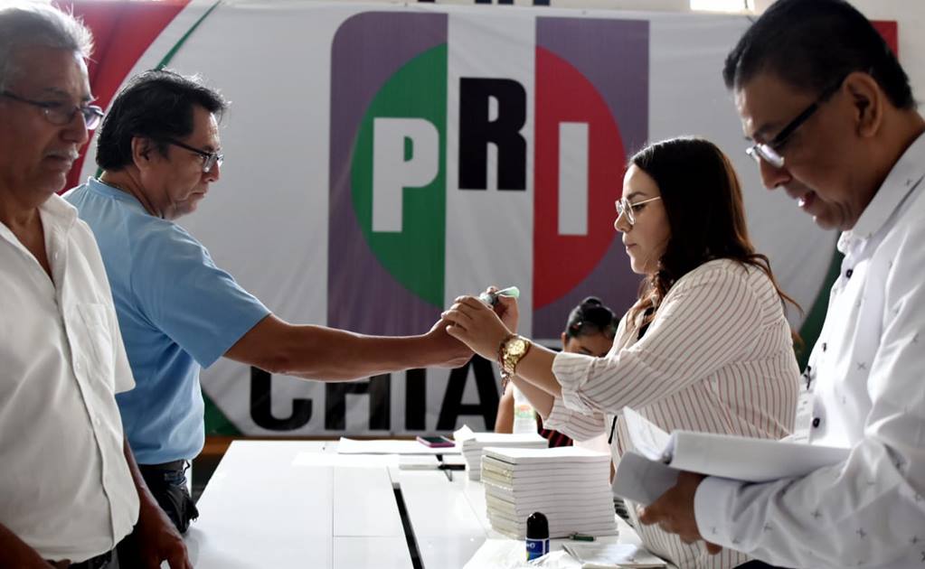 PRI prevé abstencionismo de casi 70% en elección interna