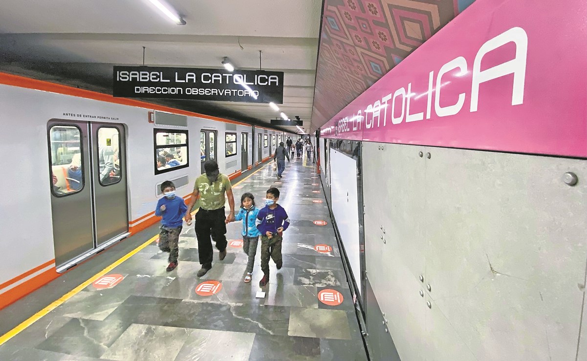 Línea 1 del Metro, cerrada hasta agosto de 2023