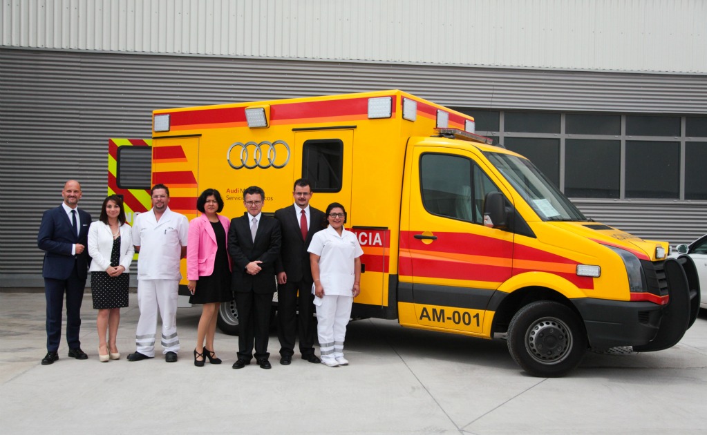 Inauguración del Área de Servicios Médicos en Audi México