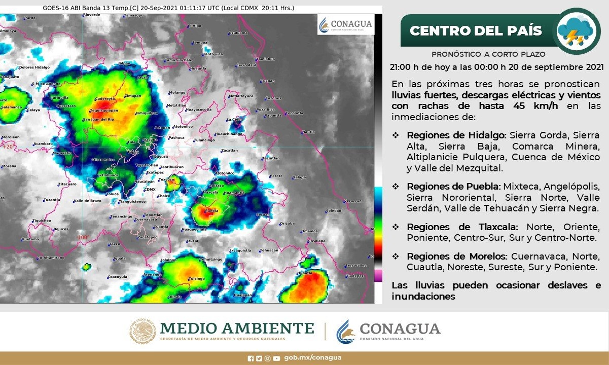 Conagua alerta sobre riesgo de creciente en río Tula en Hidalgo
