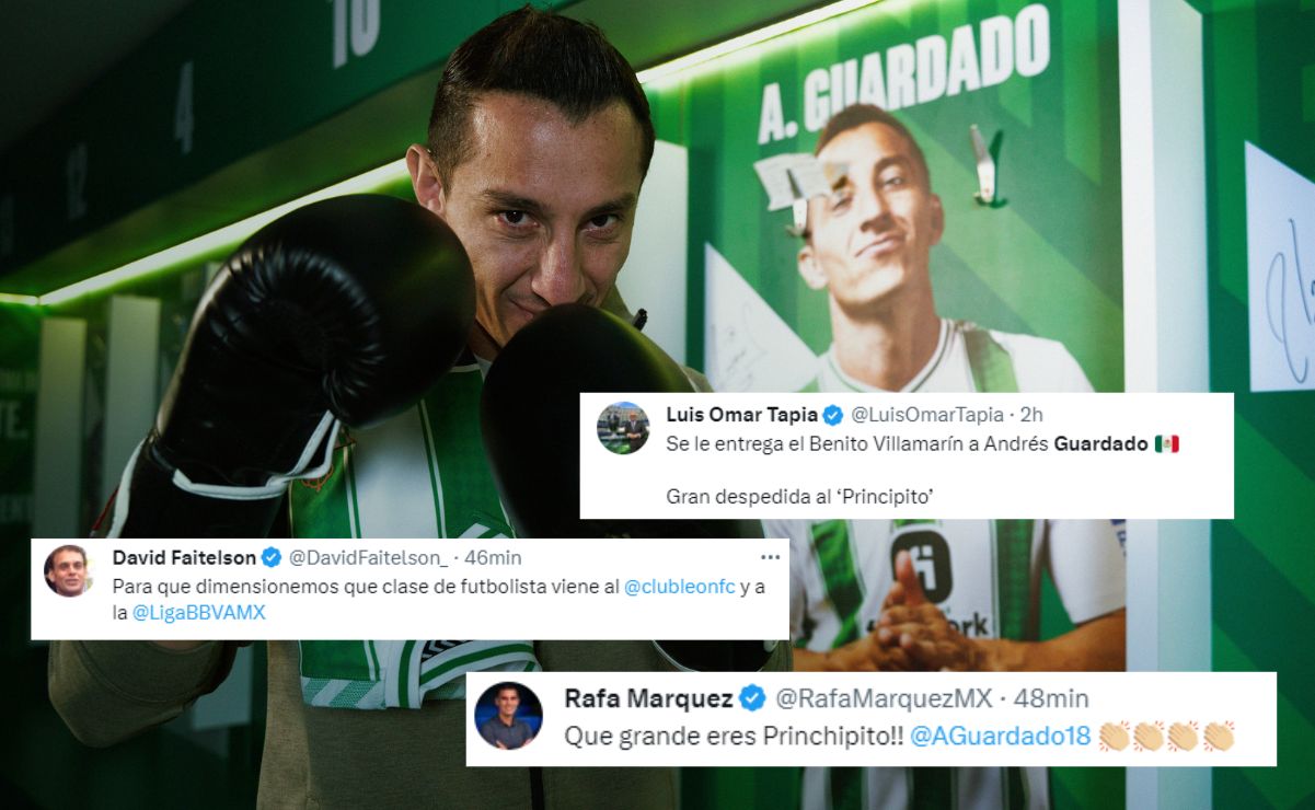 Rafa Márquez, Faitelson y el futbol mexicano se rinden ante Andrés Guardado y su homenaje con el Betis