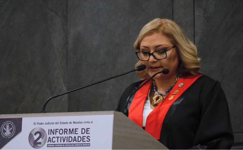 Presentan juicio político contra magistrada presidenta de Morelos