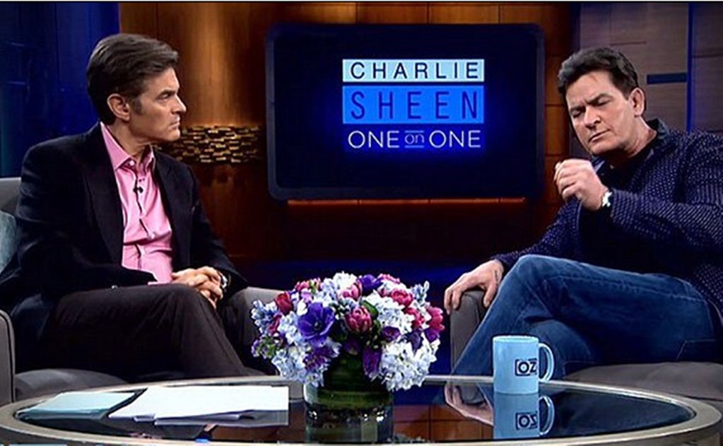 Charlie Sheen buscó cura en México