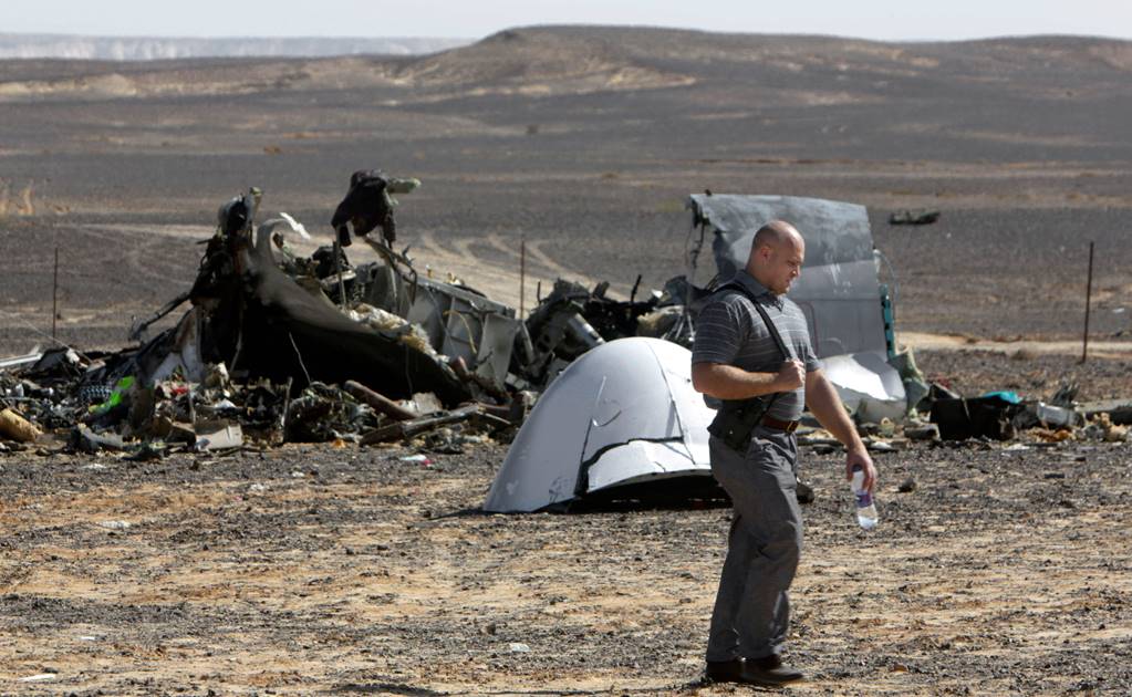 Rusia reconoce que bomba estalló en avión ruso