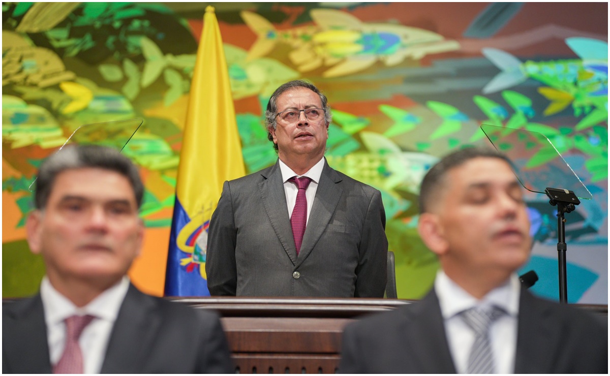 Petro plantea de nuevo al Congreso colombiano un acuerdo nacional para aprobar sus reformas