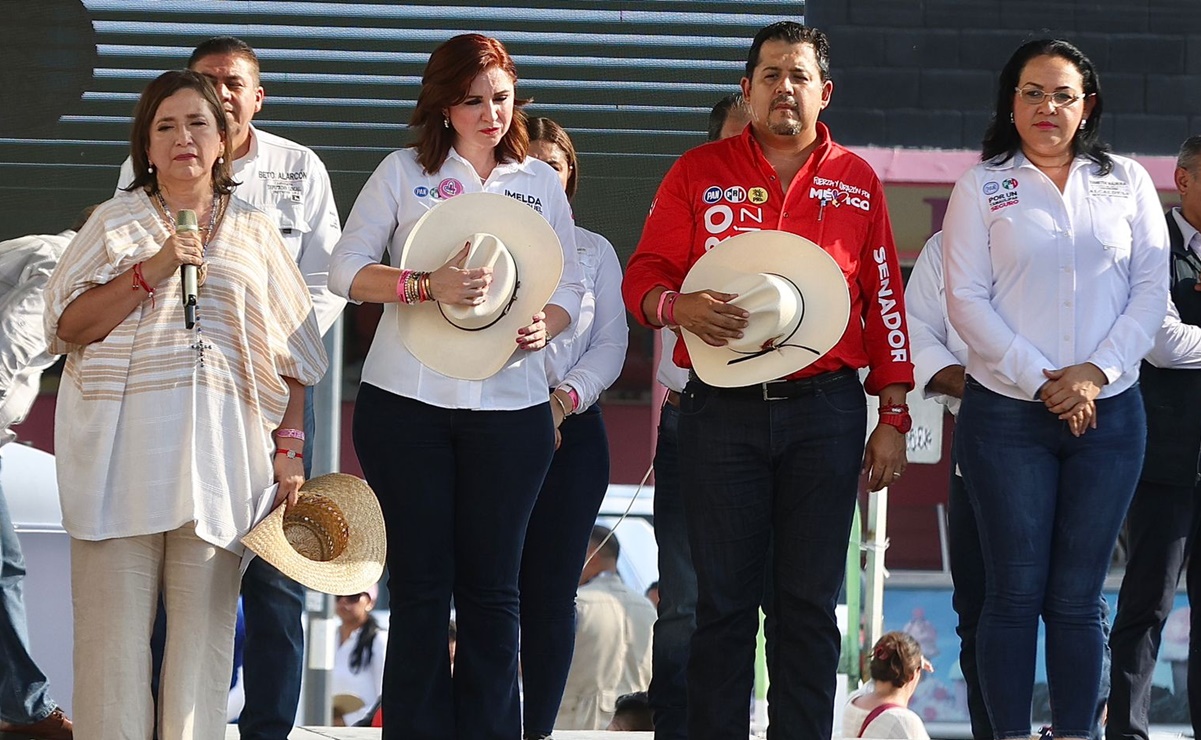 Exige Xóchitl Gálvez en Tamaulipas dar con el actor intelectual del asesinato del candidato Noé Ramos
