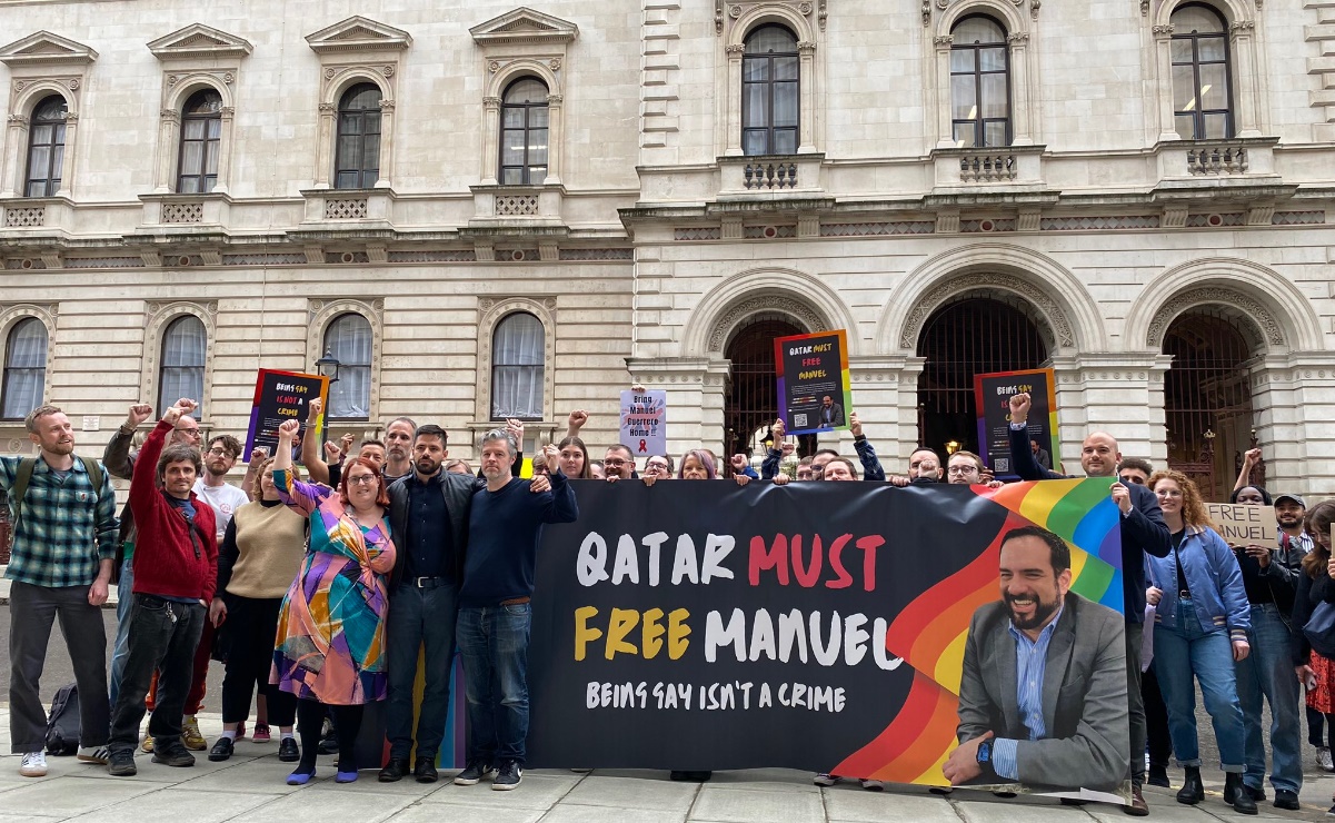 Protesta llega hasta David Cameron para lograr libertad de mexicano perseguido en Qatar por ser gay