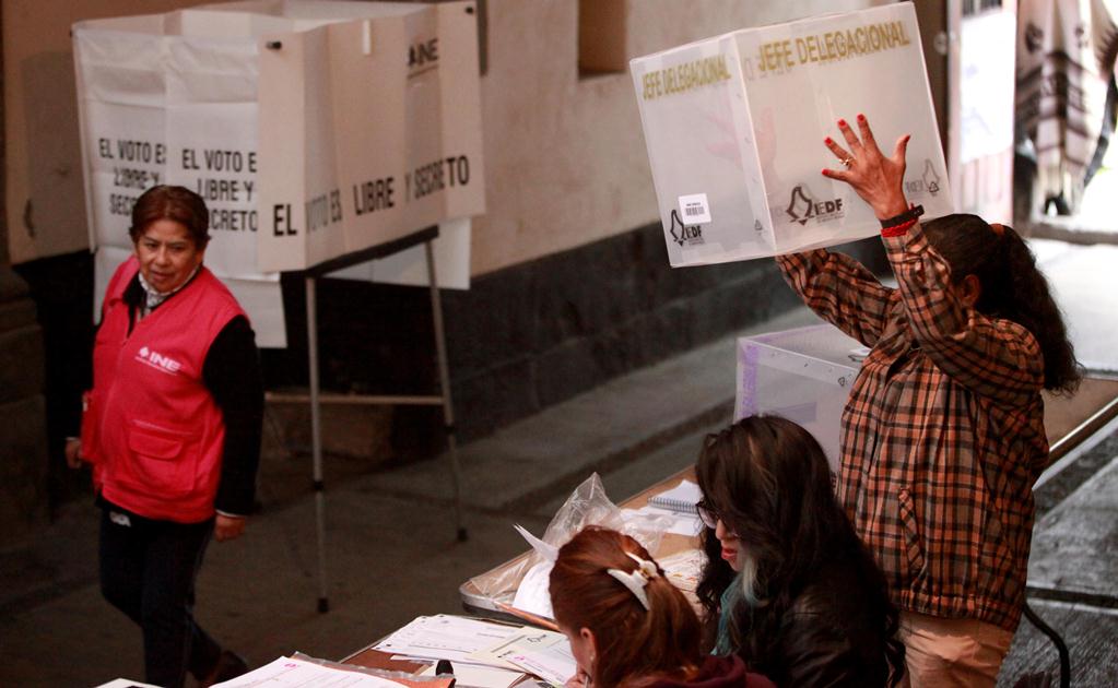 IEDF reporta 190 incidentes en elección capitalina