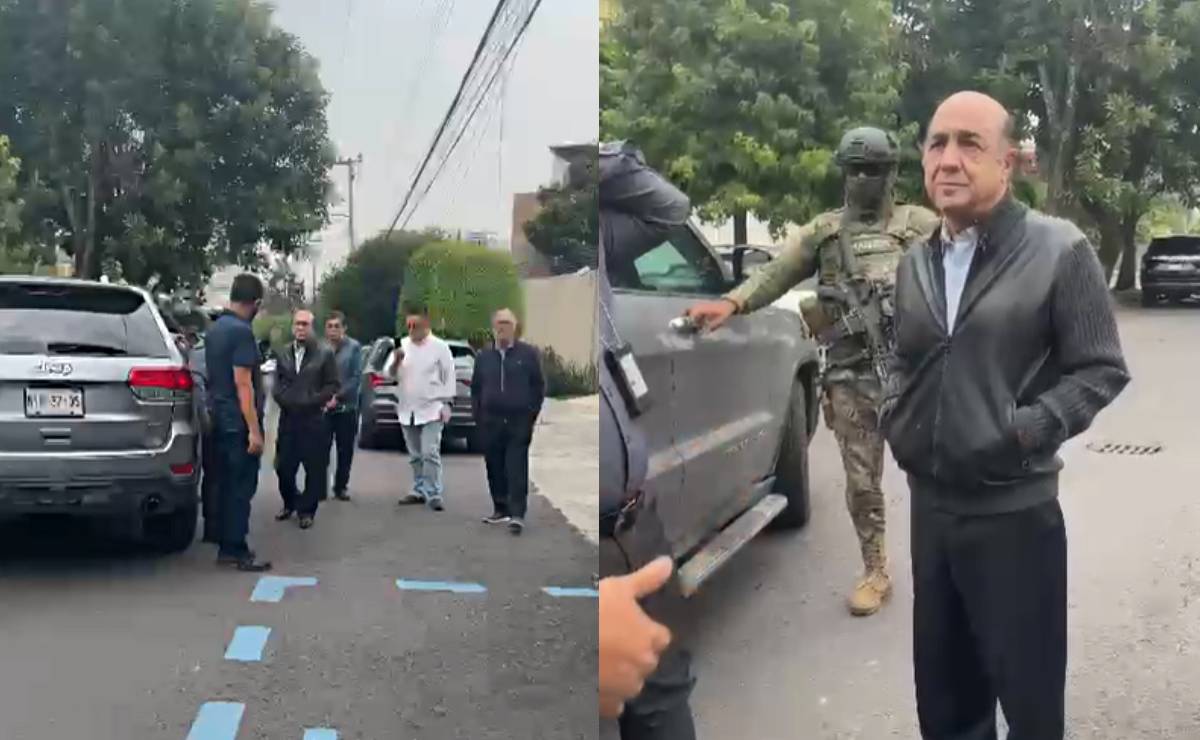 Video. ¡Estamos parando el tráfico!: Esto dijo Murillo Karam en el momento exacto de su detención  