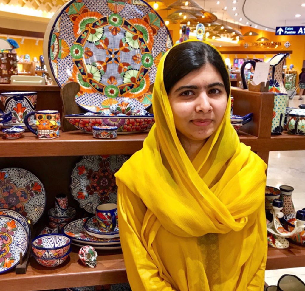 Malala visited Monterrey Institute of Technology and Higher Education