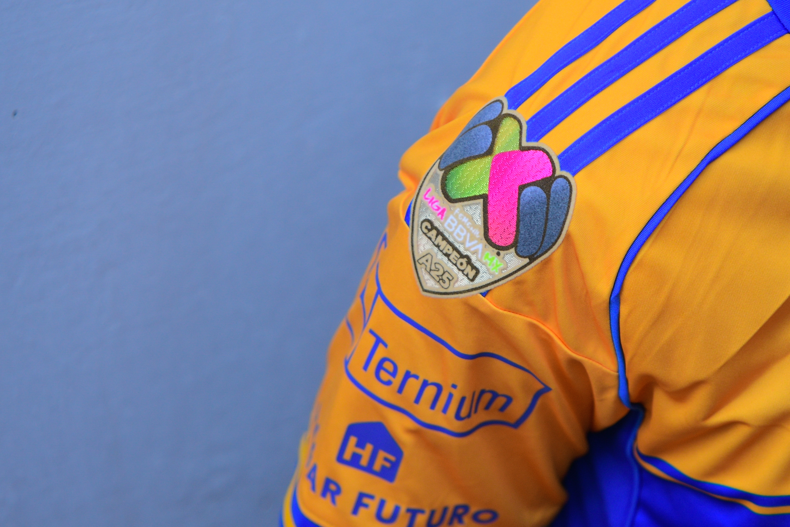Parche de campeonas de Tigres Femenil, durante un partido de la fase regular del Clausura 2026 - Foto: Imago7