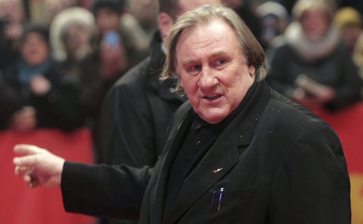 El actor Gérard Depardieu es acusado por violación