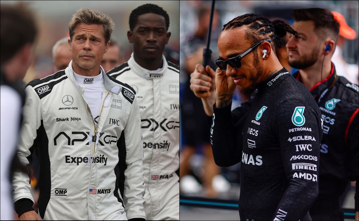 Lewis Hamilton será 'coequipero' de Brad Pitt en una de las películas más caras de la historia