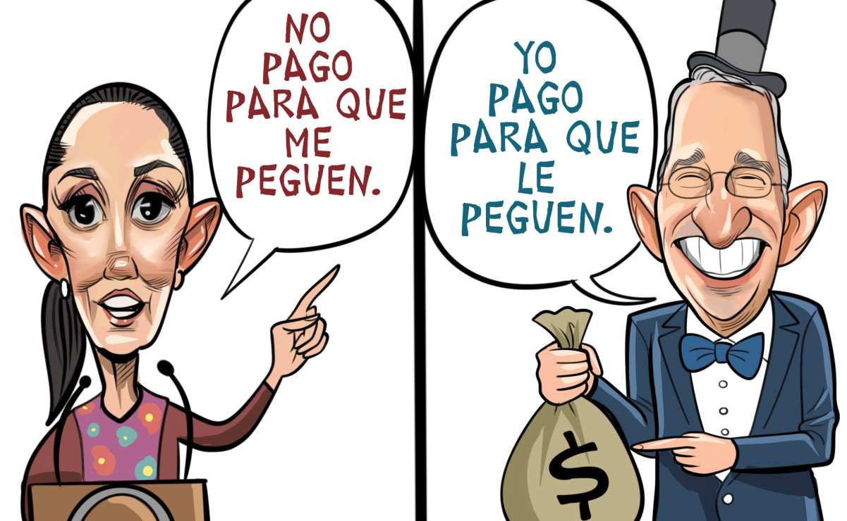 El precio a pegar. Cartón de KEMCHS