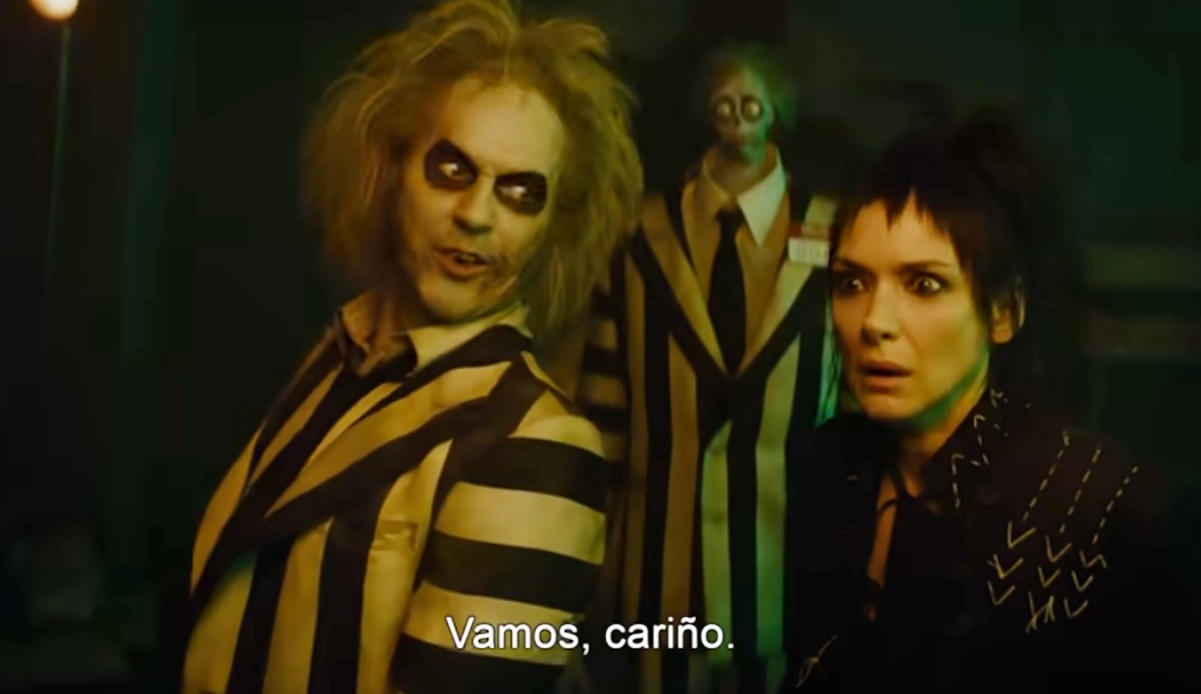 Lanzan  nuevo tráiler de "Beetlejuice 2", la nueva película de Tim Burton