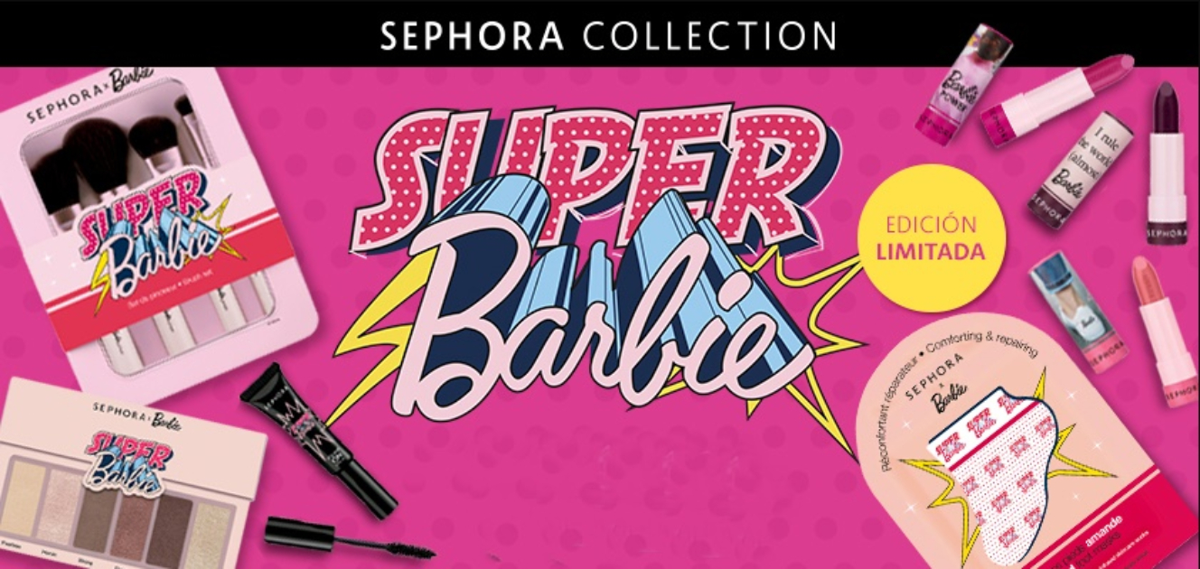 Sephora y Barbie lanzan colección de maquillaje 