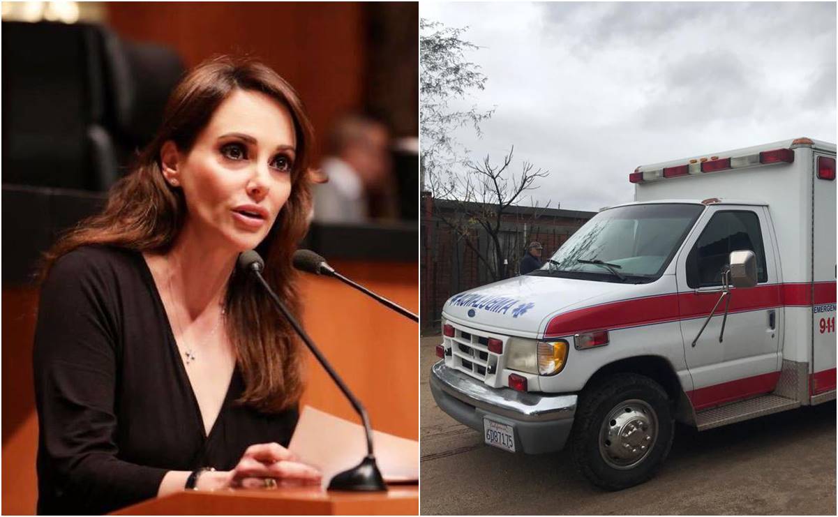 Critican a Lilly Téllez por donar ambulancia vieja a Sonora; la llaman "lady chatarra"