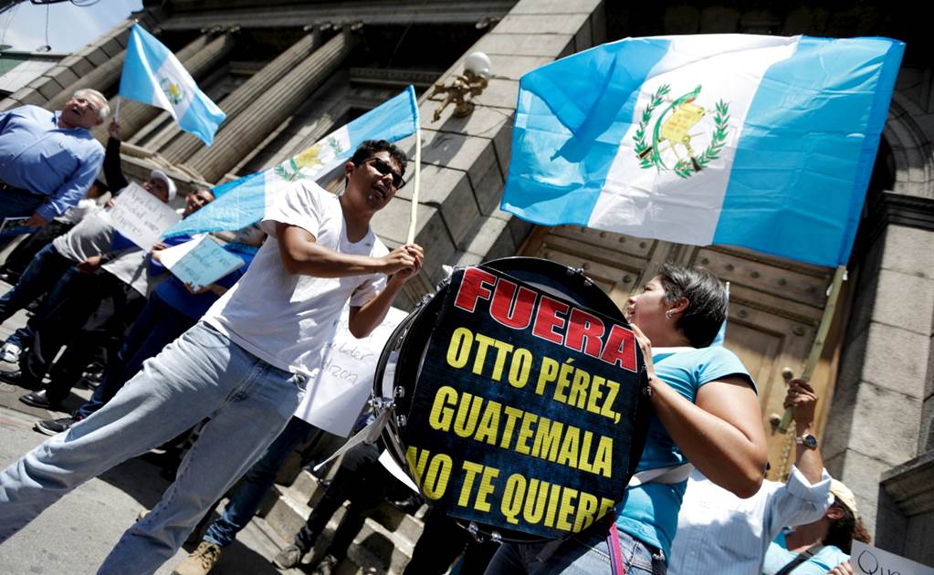 Presidente de Guatemala enfrentará justicia: Vocero