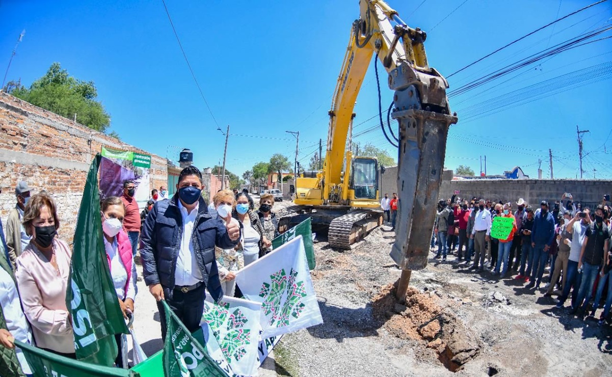 Con una inversión de 70 mdp, inician trabajos de entubamiento de canales de aguas negras en Soledad, San Luis Potosí