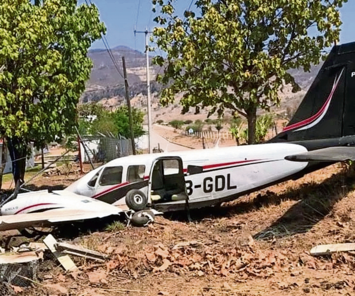 Despista avioneta de la alcaldesa de Tepic