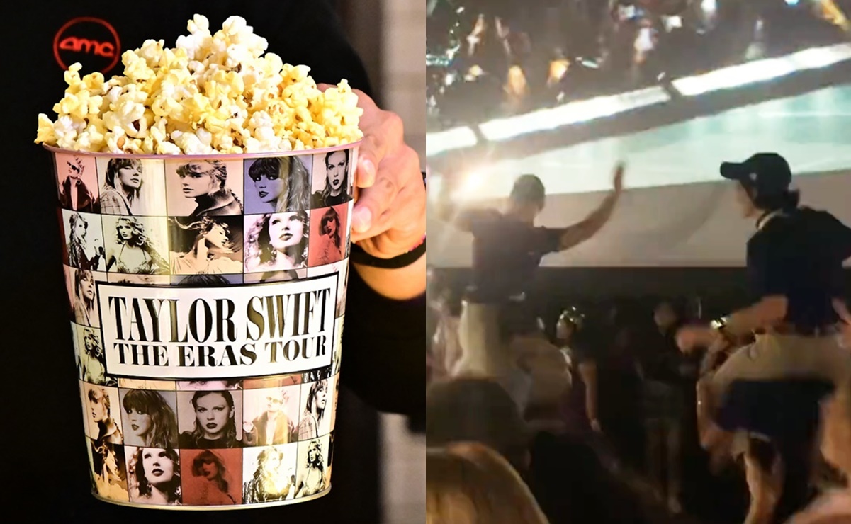 Con el "The Eras Tour" de Taylor Swift, se arma fiesta en las salas de cine 