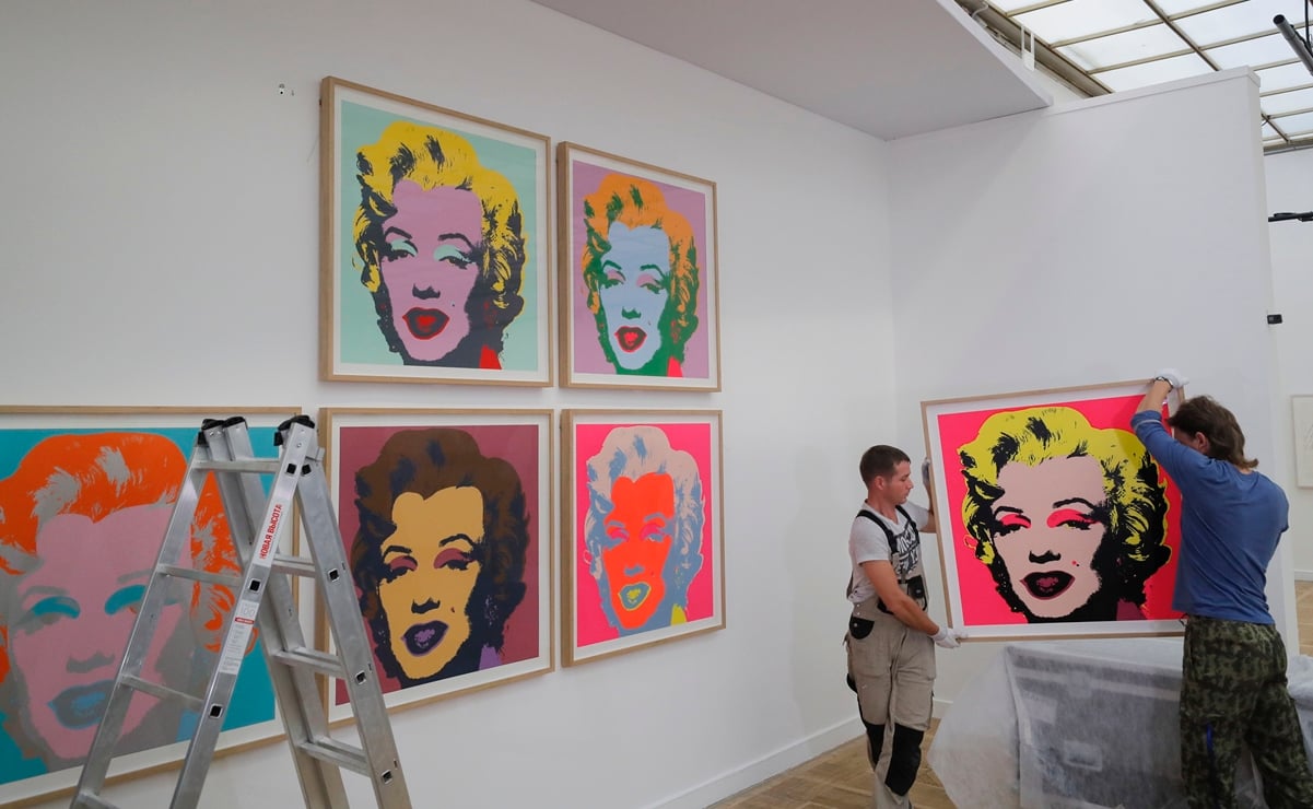 Exposición de Andy Warhol desembarca en Moscú
