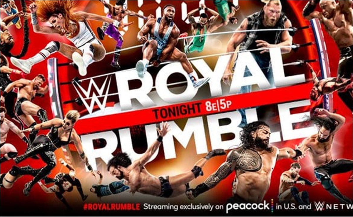 Horario y dónde ver WWE Royal Rumble 2022