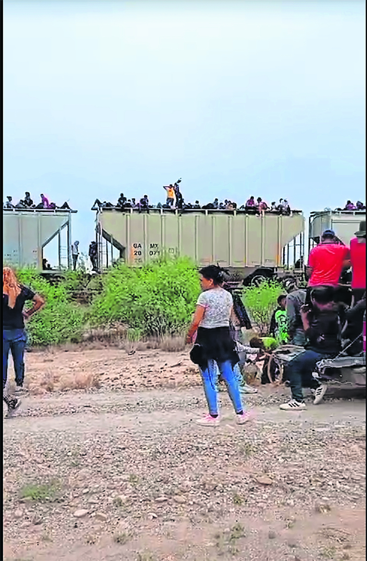 Migrantes se quedan varados de nuevo en Zacatecas 