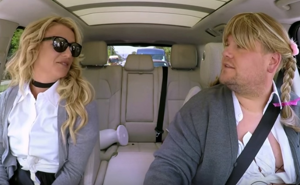 Britney Spears canta y se confiesa en "Carpool Karaoke"