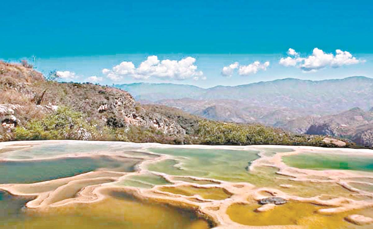 Cierran acceso a Hierve el Agua, Oaxaca