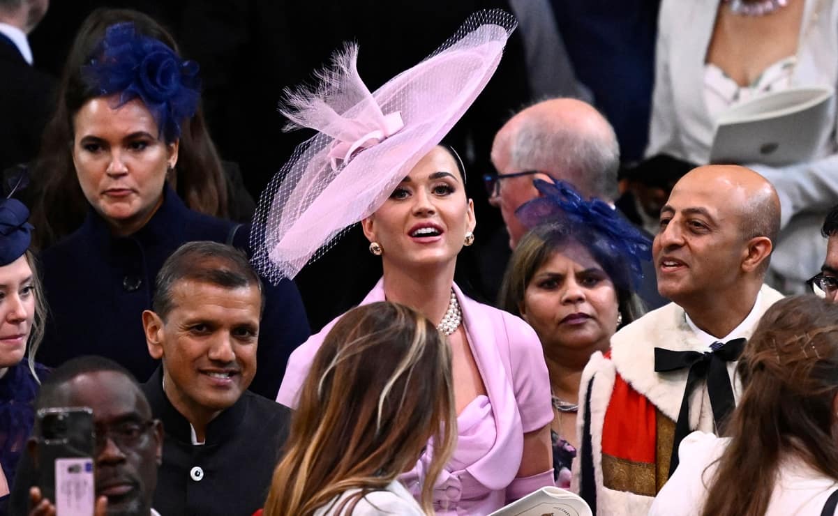 Katy Perry y el video que muestra que estaba "perdida" durante la coronación de Carlos III