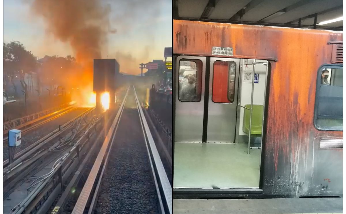 Las explosiones e incendios en el Metro de la CDMX durante 2022