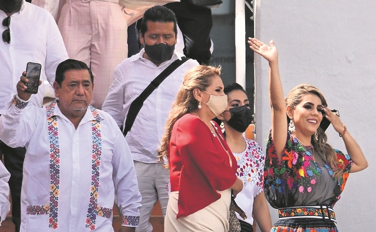 Así cobijó Félix la asunción de Evelyn Salgado en Guerrero