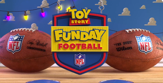 La NFL transmitirá un partido de temporada regular como si fuera la película Toy Story