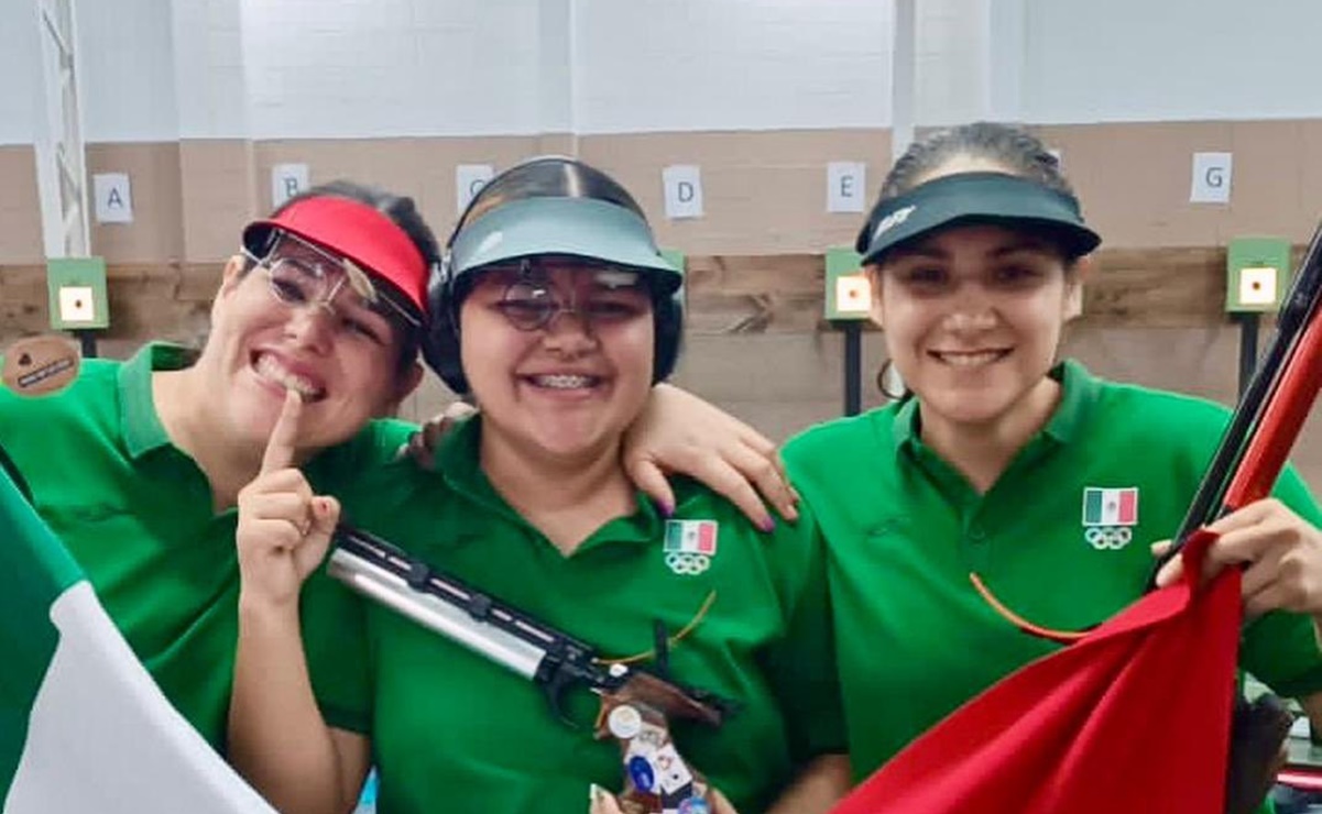 Mexicanas ganan medalla de oro en el Campeonato de las Américas de Rifle y Pistola