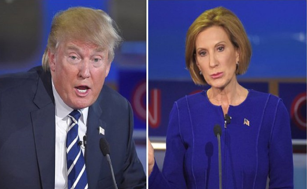 Trump underwhelms, Fiorina shines in Republican debate
