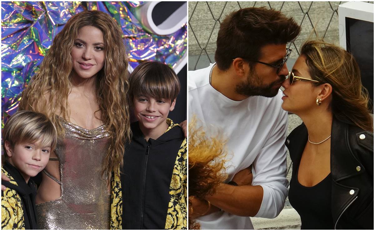 Shakira se luce con sus hijos y Piqué con Clara Chía en Croacia