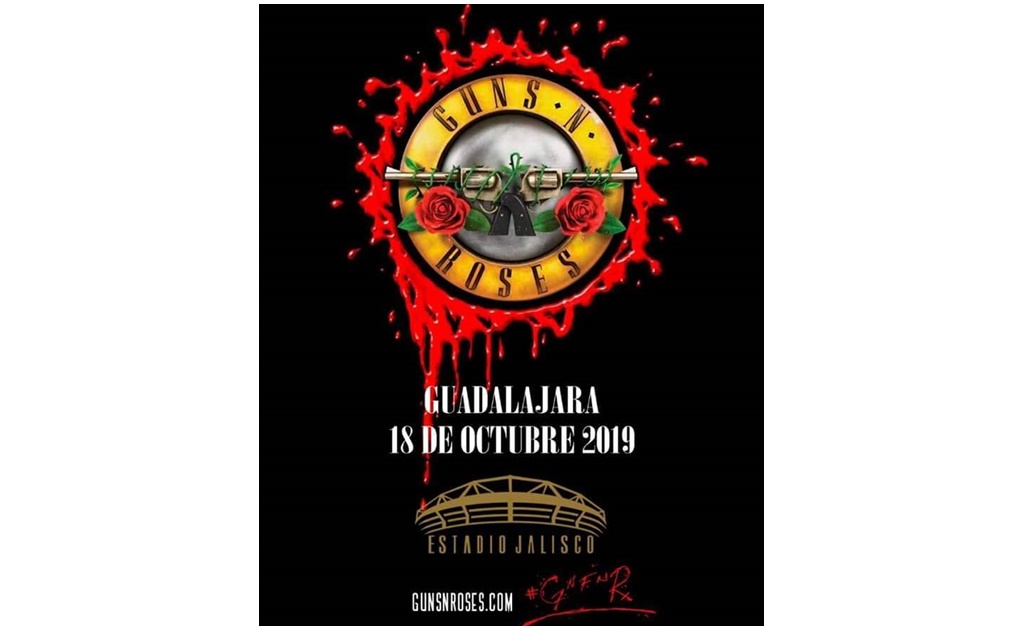 Gobierno de Guadalajara impone multas por sobrecupo en concierto de Guns N' Roses