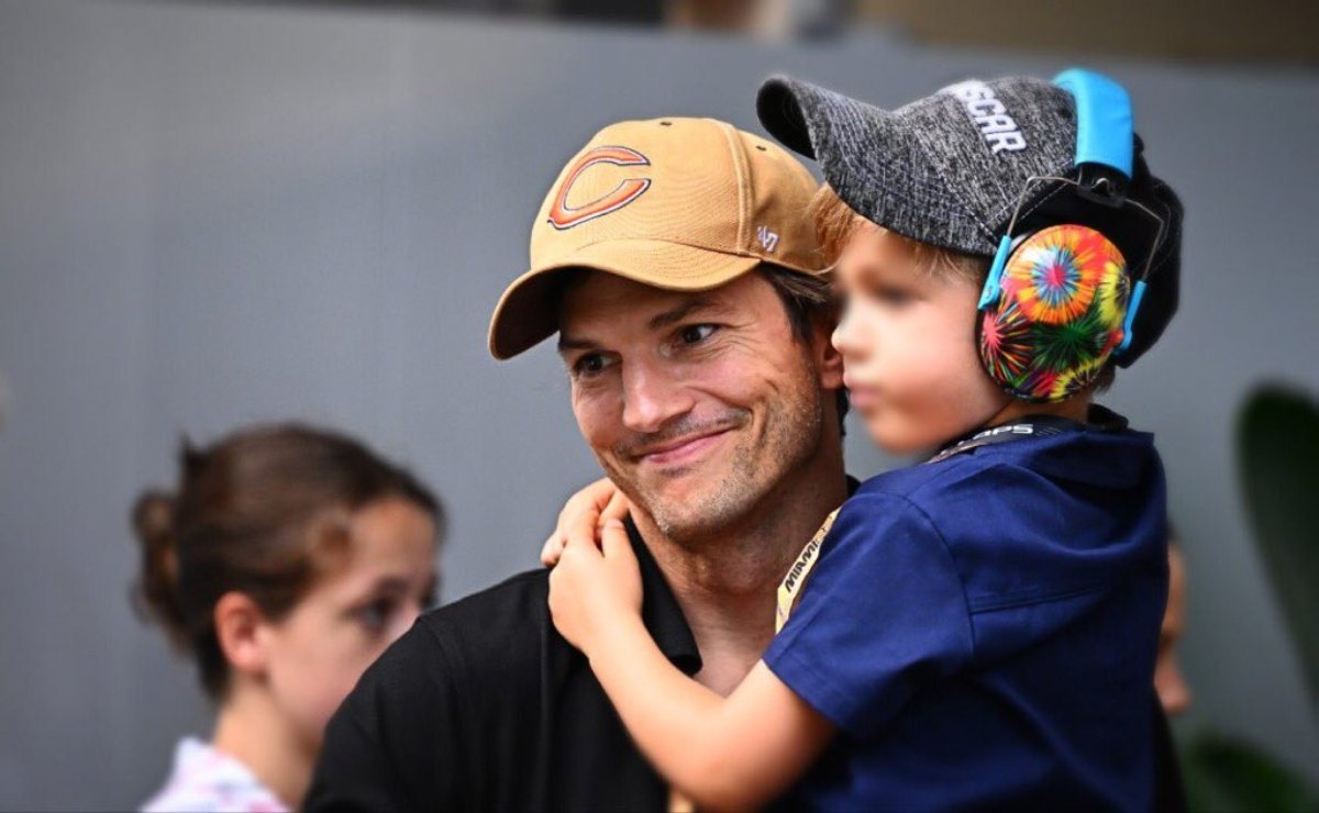 Ashton Kutcher y Mila Kunis: Sus hijos protagonizan Fórmula 1 en Miami