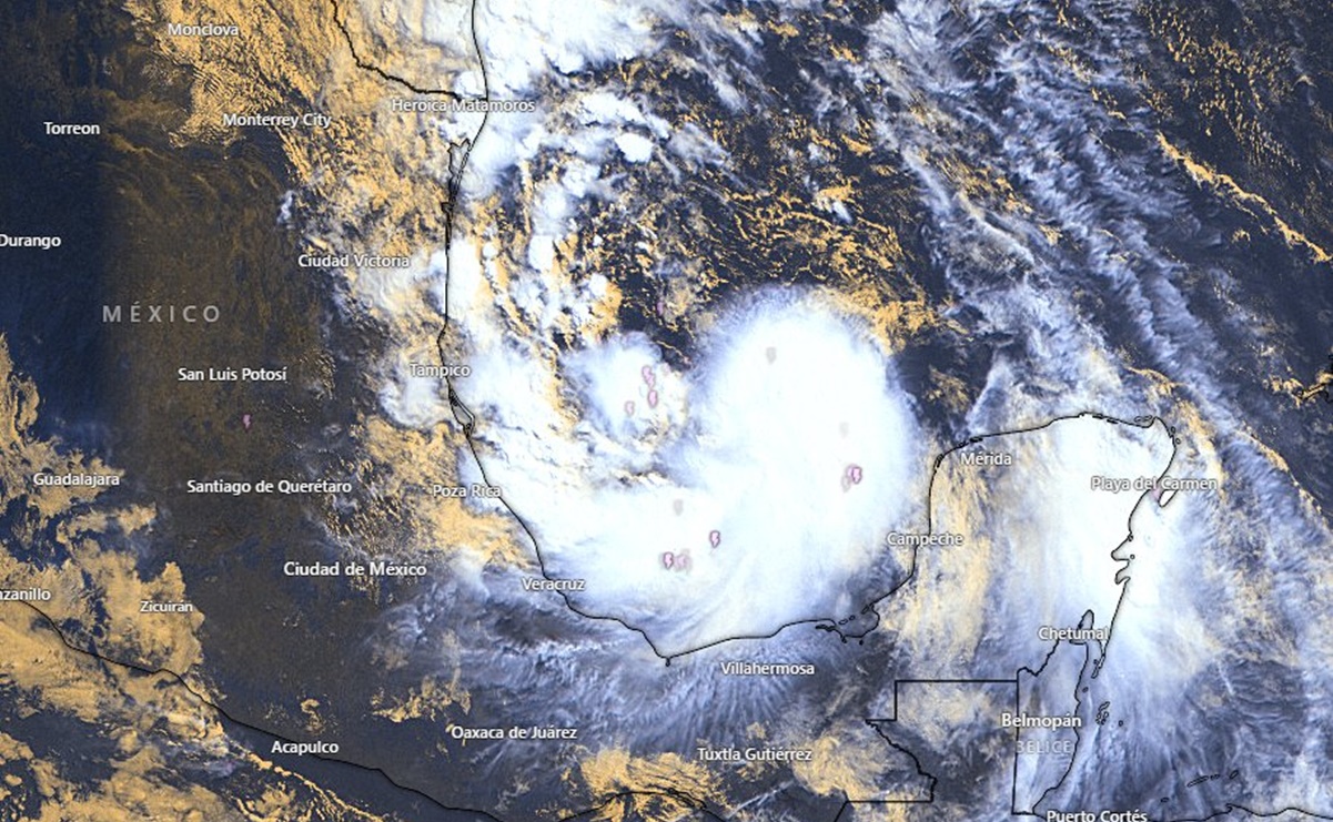 Tormenta Tropical "Alberto": suspenden clases en cinco municipios de Veracruz