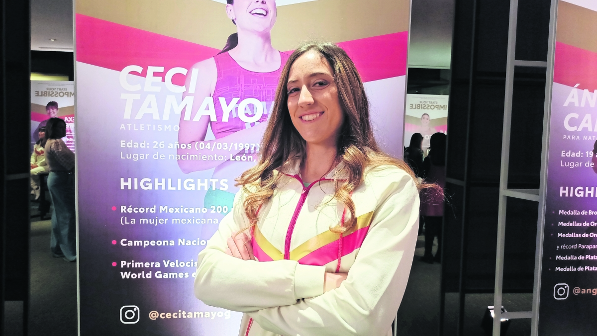 Cecilia Tamayo fija en el objetivo de llegar a los Juegos Olímpicos de París 2024