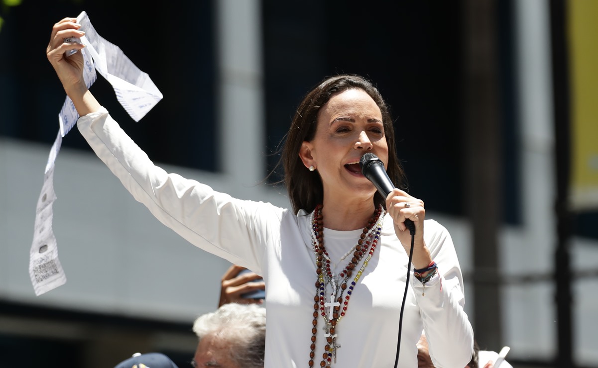 Líder opositora María Corina Machado afirma que días del chavismo “están  contados y no son muchos”; asegura que “saben que son pocos” | El Universal
