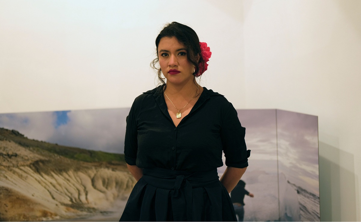 La mexicana Liza Ambrossio expone "rituales aztecas" en Madrid