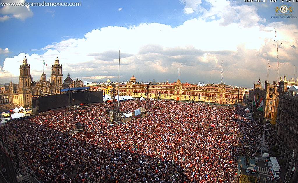 Nadie quiere perderse a Roger Waters en el Zócalo