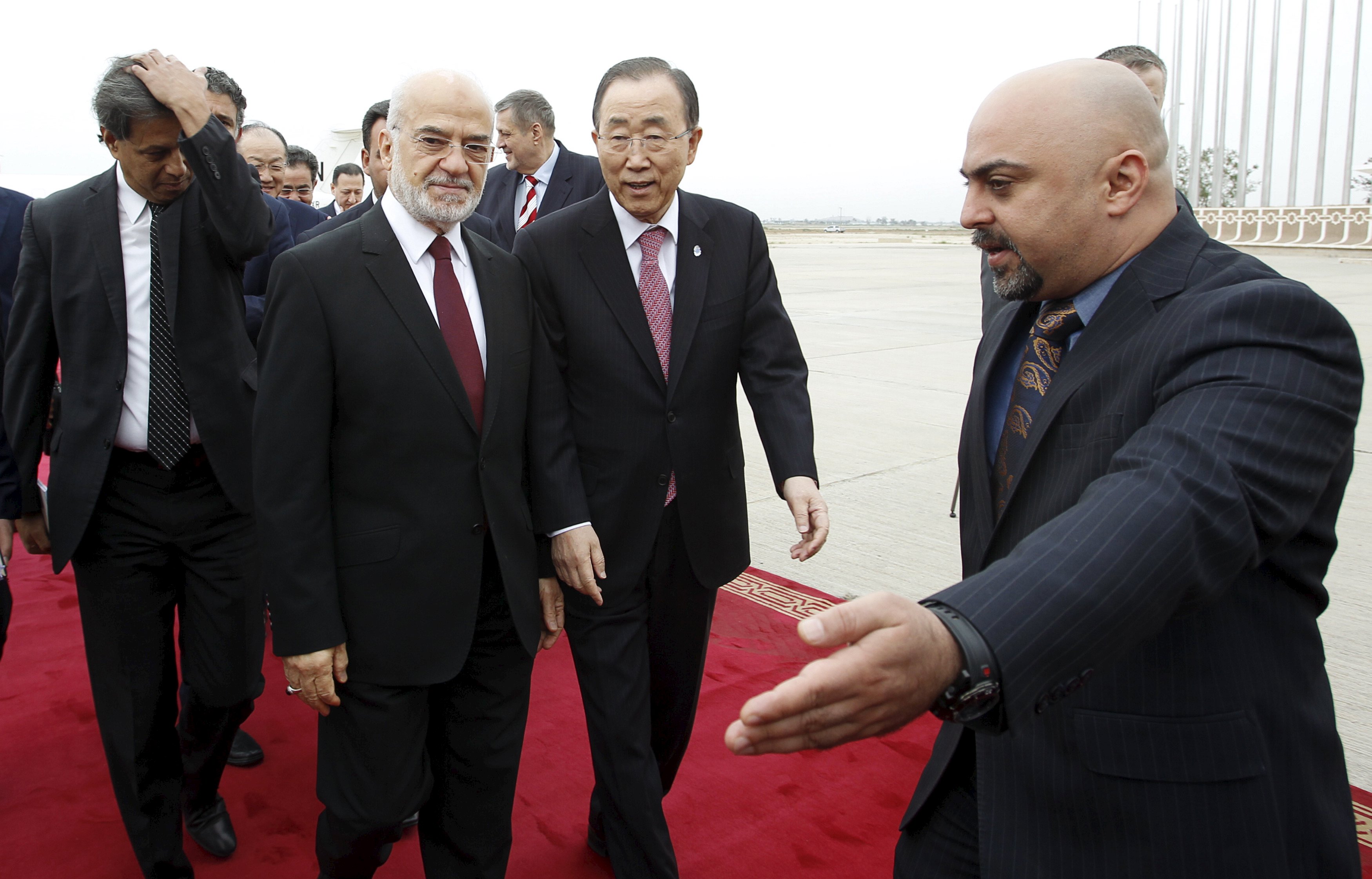 Ban Ki-moon visita Bagdad para tratar lucha antiterrorista